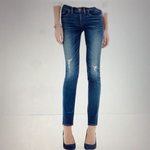 MADEWELL Distressed Skinny Jeans , Size 27